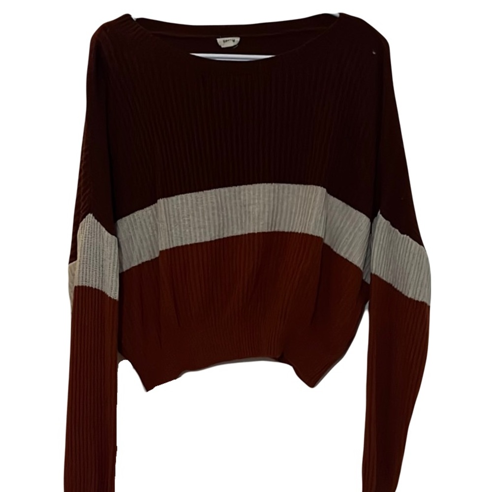 Knit crop top